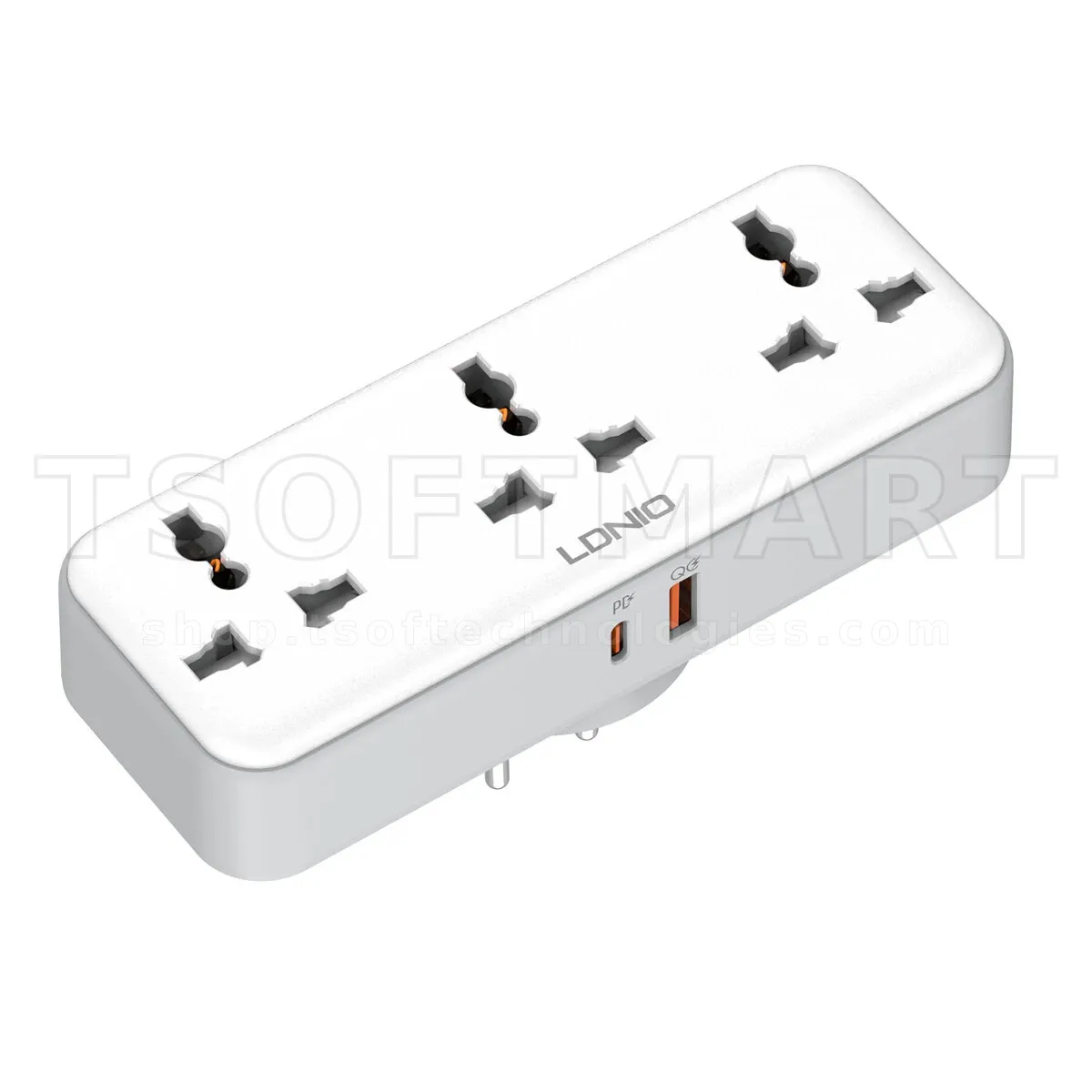 Ldnio Sc3317 3 AC Socket