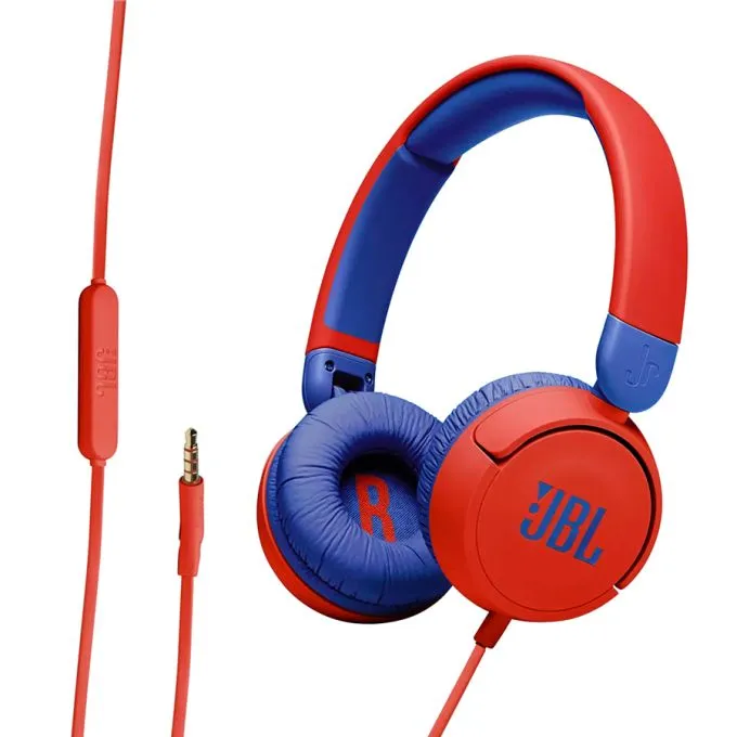 JBL JR310 Wired Headset Red