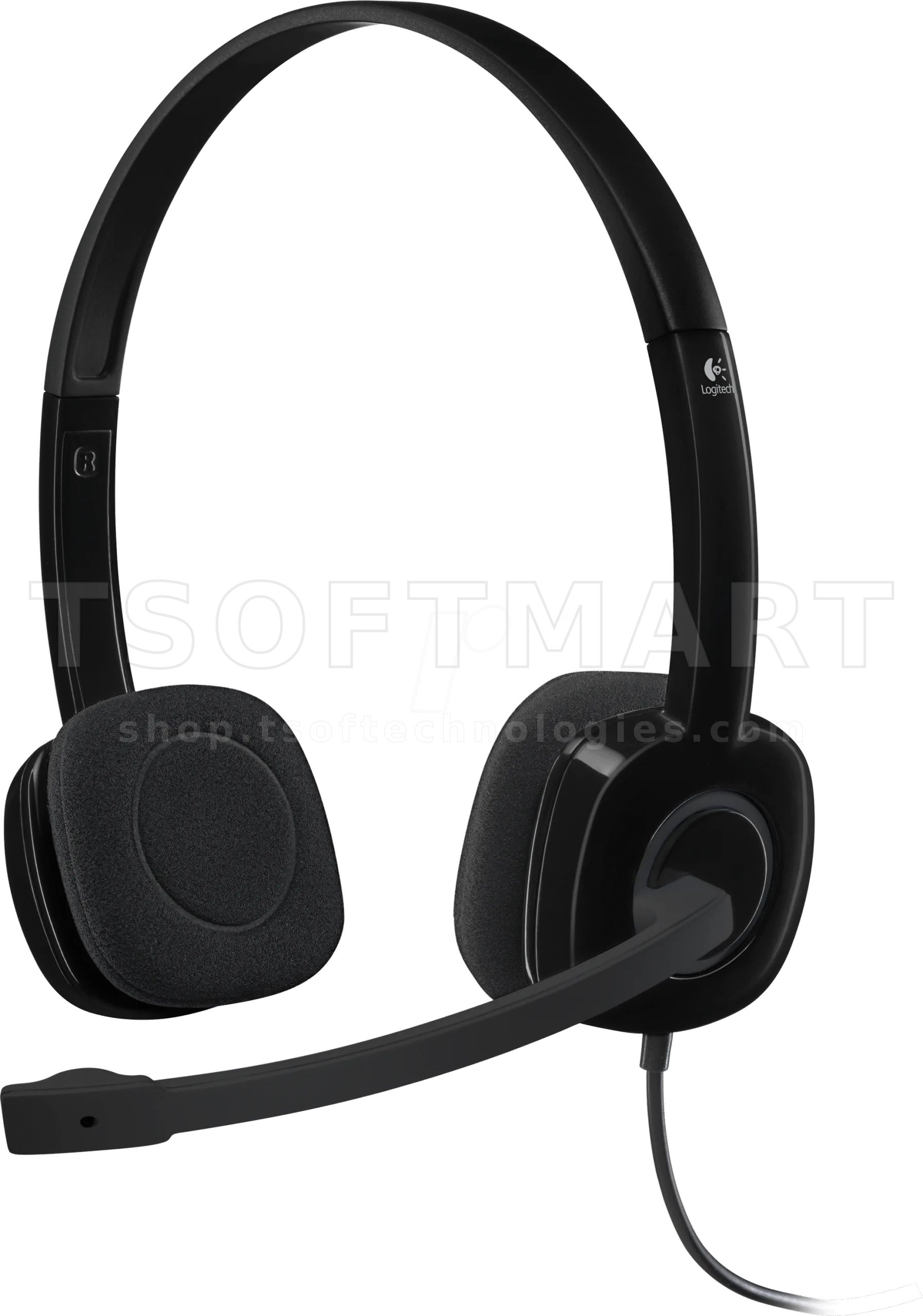 Logitech H151 Stereo Headset with Noise-Cancelling Mic