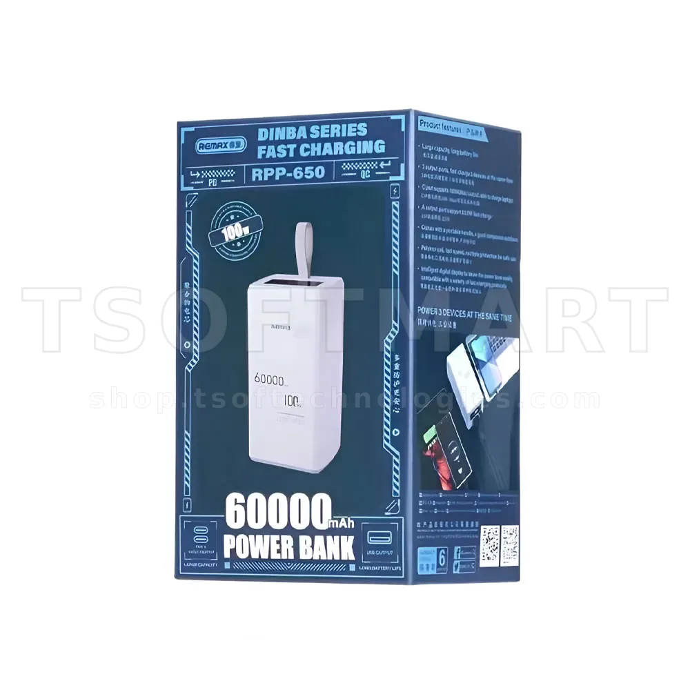 Remax RPP-650 60000mah Power Bank