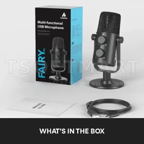 Maono AU-902 Multi-functional USB Microphone- Fairy Lite
