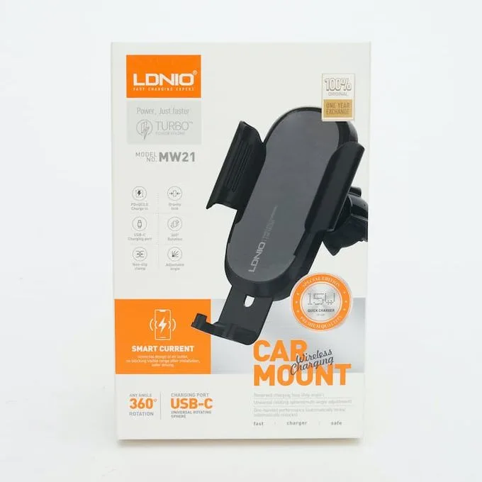 Ldnio MW21 Car AC Vent Phone Holder + Wireless Charger