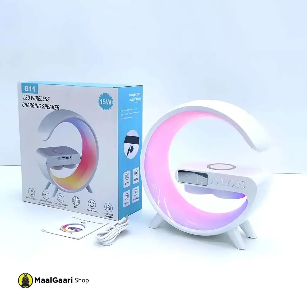 G11 LED Wireless Charging Speaker