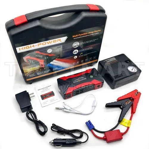 QY21 Jump Starter &amp; Air Compressor 99800mah