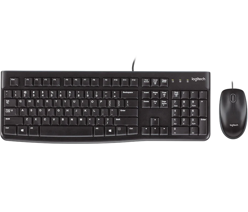 Logitech MK120 Wired Keyboard & Mouse