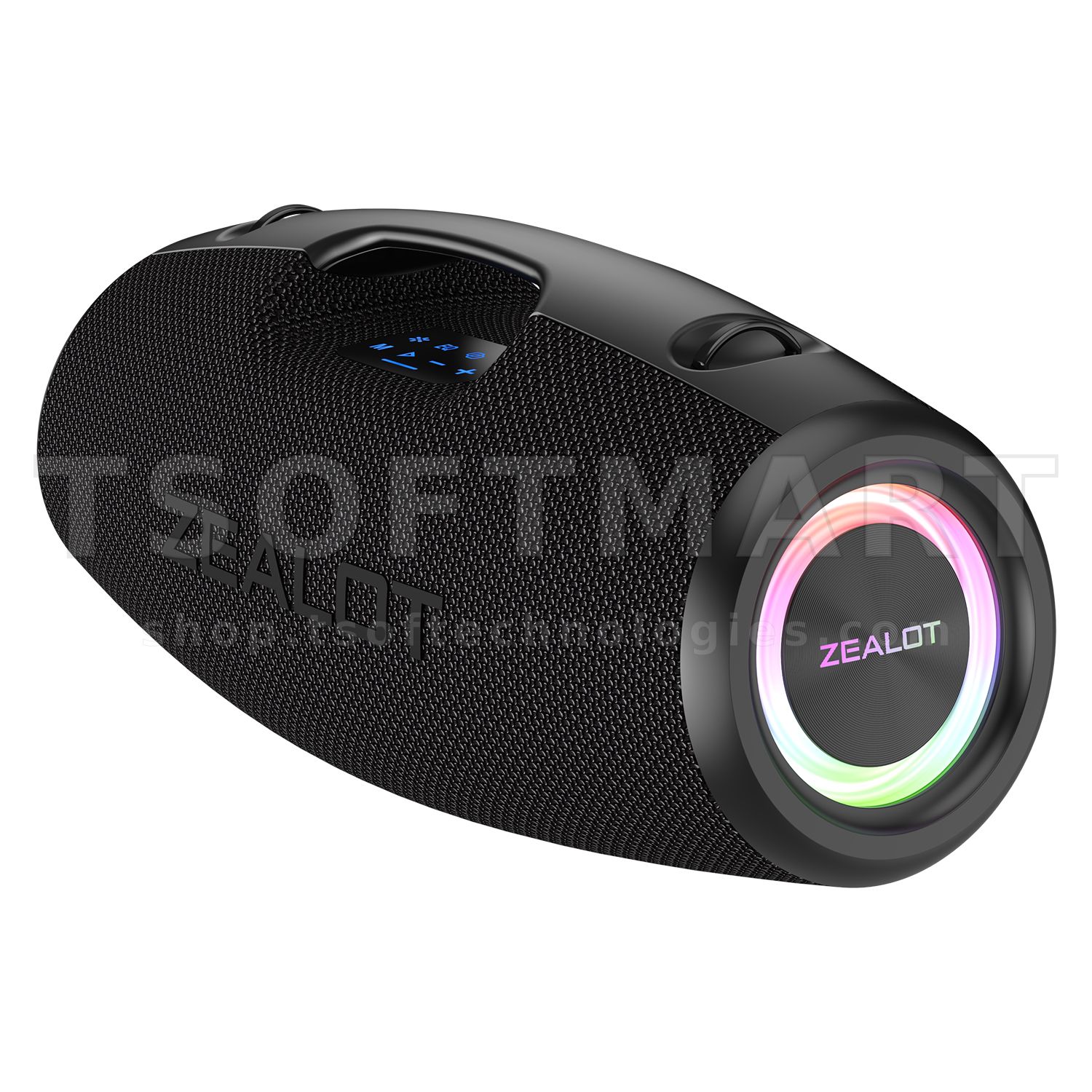 Zealot S78 Bluetooth Portable 100watts Speaker -Black