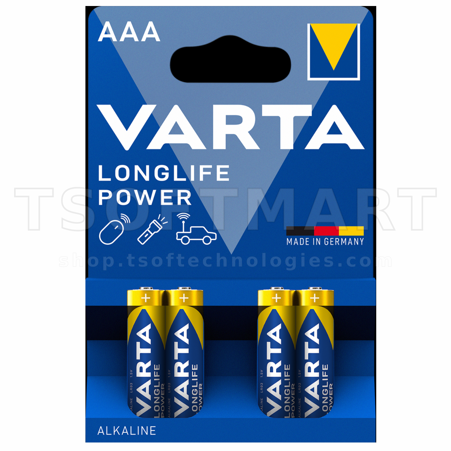 VARTA Longlife Power 4-in-1 Battery AAA