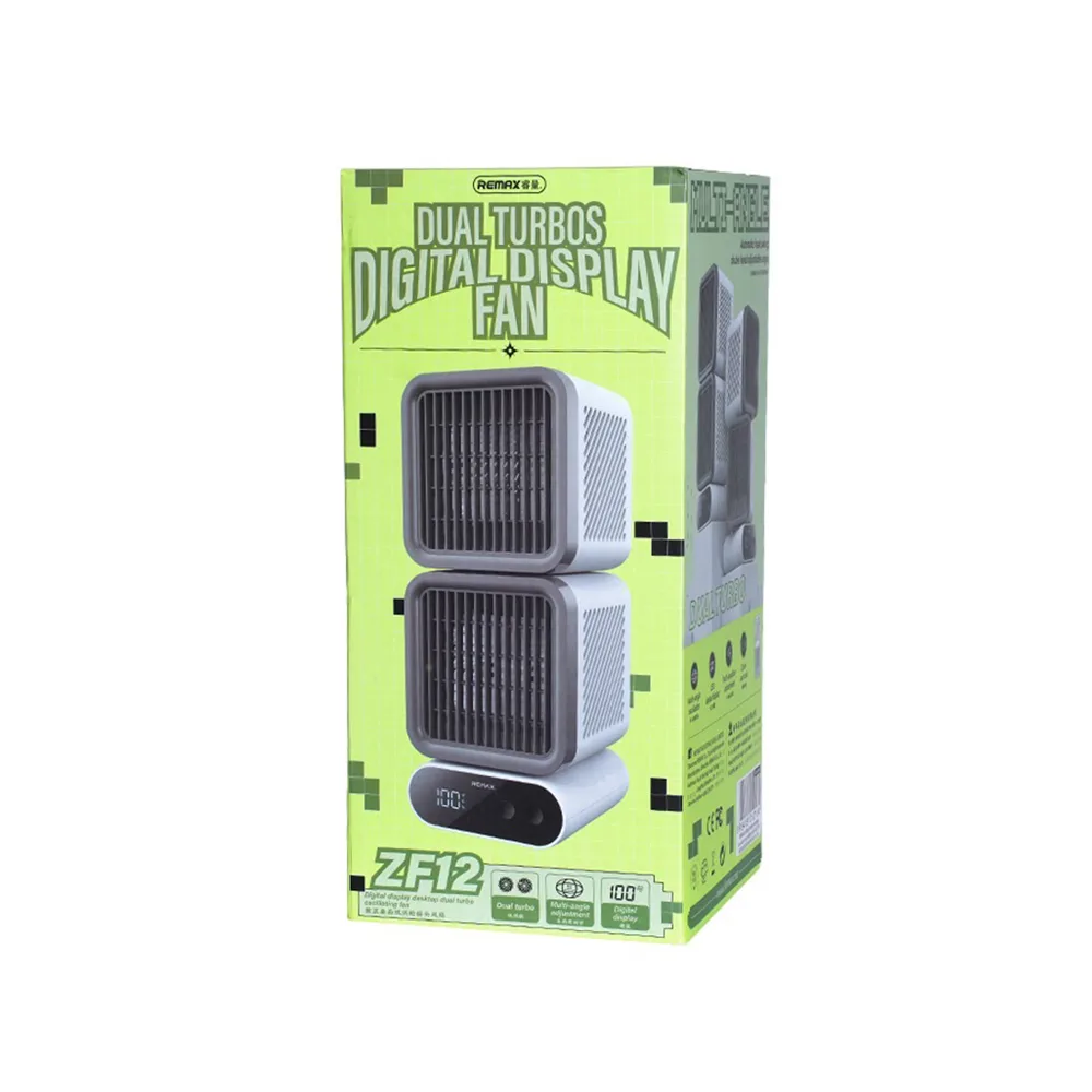 Remax RS-ZF12 Dual Turbo Desktop Fan