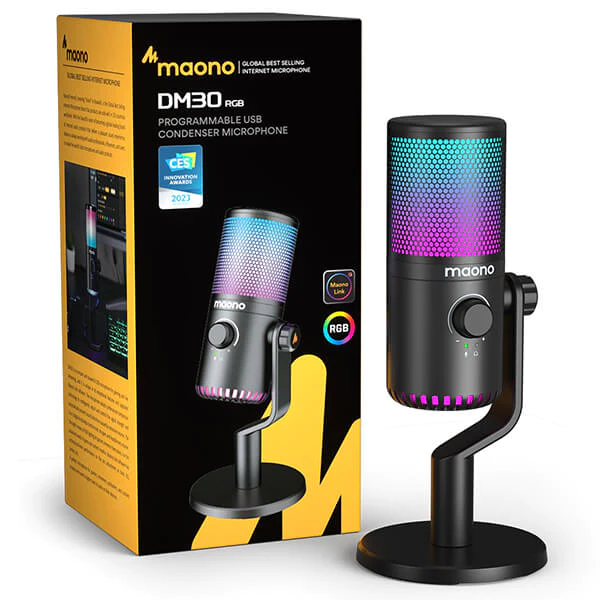 Maono DM30RGB Programme USB Condenser Mic