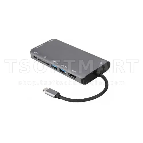 Onten Otn-95117 Type-C Multi-Function Dock Station.