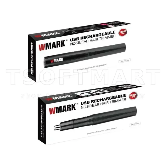 Wmark B81-NT003 Rechargeable Nose & Ear Timmer