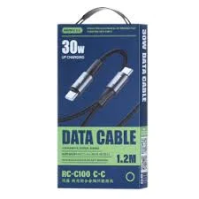 Remax RC-C100 USB-C – C 1.2m Data Cable 30W
