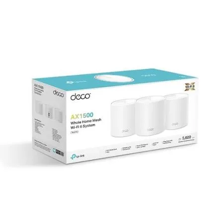 TP-Link AX1500 Whole Home Mesh Wi-Fi 6 System Deco X10(3 packs)