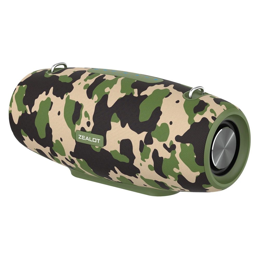 Zealot S67 Portable 60W Bluetooth Speaker Camou