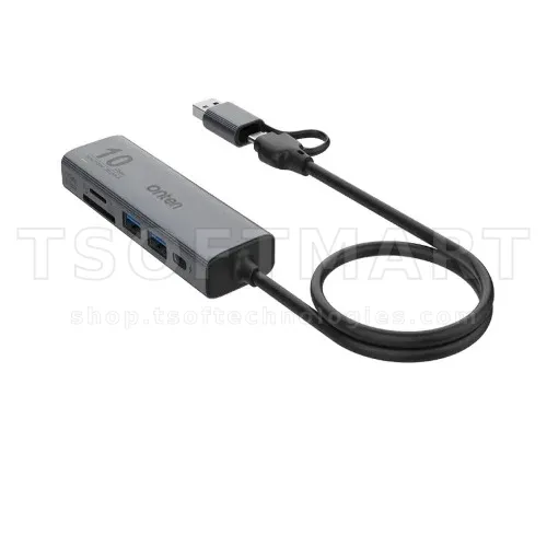 Onten OTN-UCA613+ 6 in 2 Usb 3 Ports Hub 10gbps