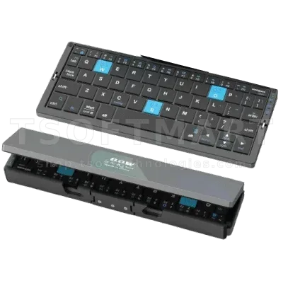 BOW HB199 Foldable Mini Bluetooth Keyboard