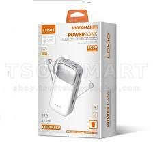 Ldnio PQ30 30000mah Usb-C Charging Power Bank