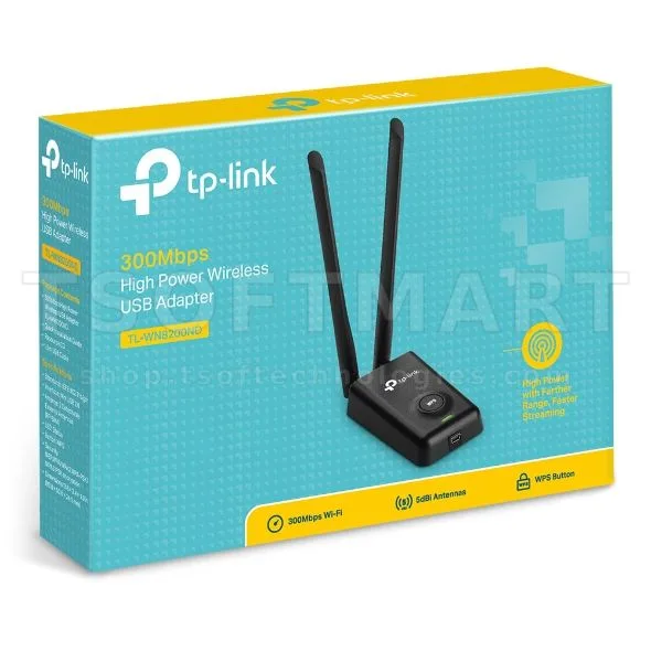 TP-LINK TL-WN8200ND 300Mbps Wi-Fi USB Adapter