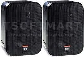JBL Control 23-1 | Ultra Compact 3inch Two Way Vented Loudspeaker Black Pair