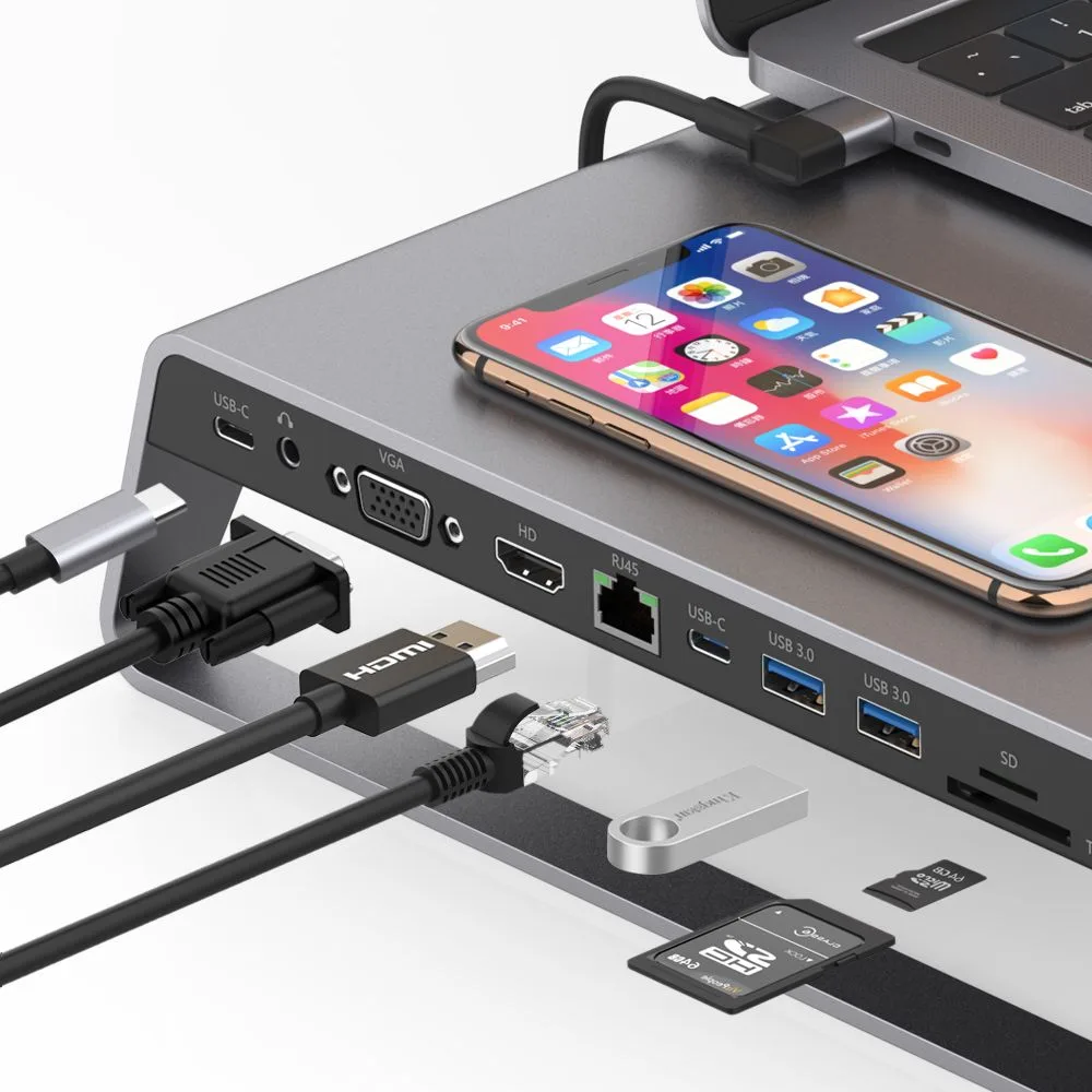 Onten Otn-95109 Type-C Mult-Function Dock Station 4K