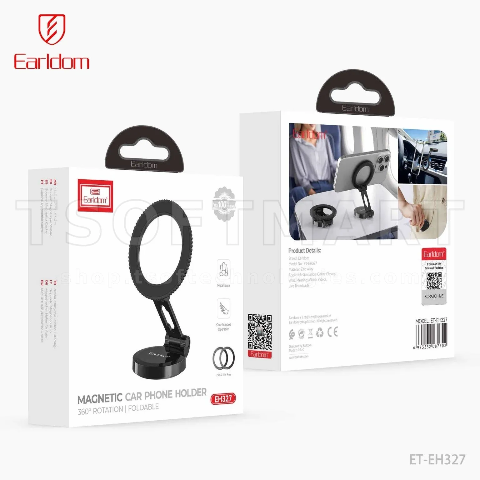 Earldom EH327 Magnetic Car Phone Holder