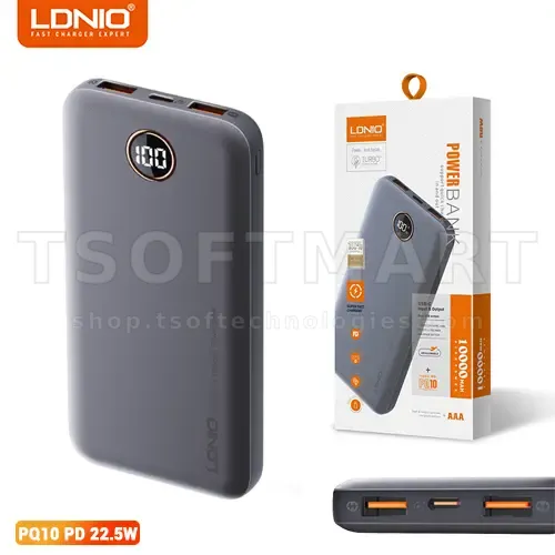 Ldnio PQ10 10000mah Power Bank