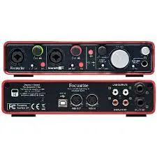 Focusrite Scarlett 2i4 USB Audio Interface Soundcard 2nd Gen