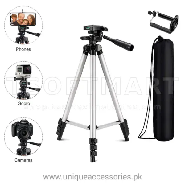 330A Professional Phone/Camera Tripod Stand
