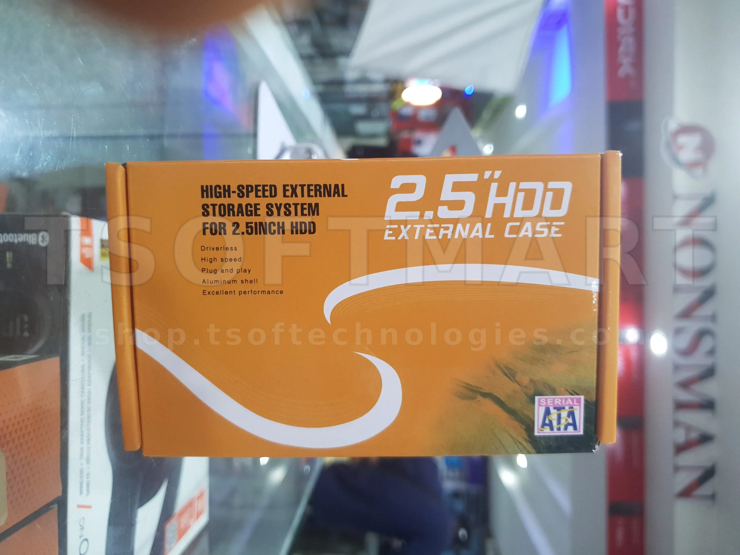 Hard Disk Sata Case 2.0 Yellow