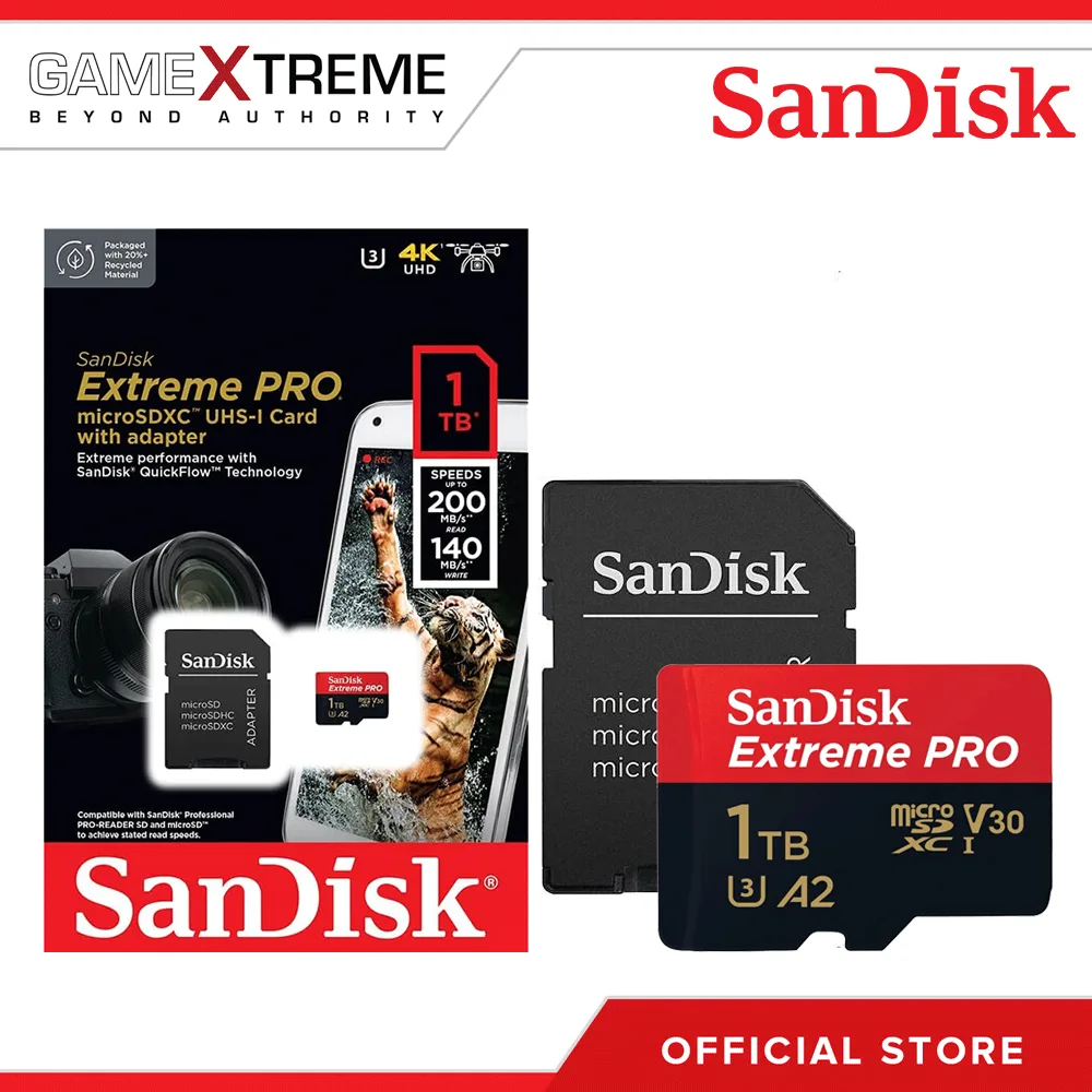 SanDisk Extreme Pro Micro SD 1TB 200mb/s