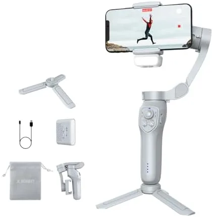 3-Axis Handheld Gimbal-White Pack