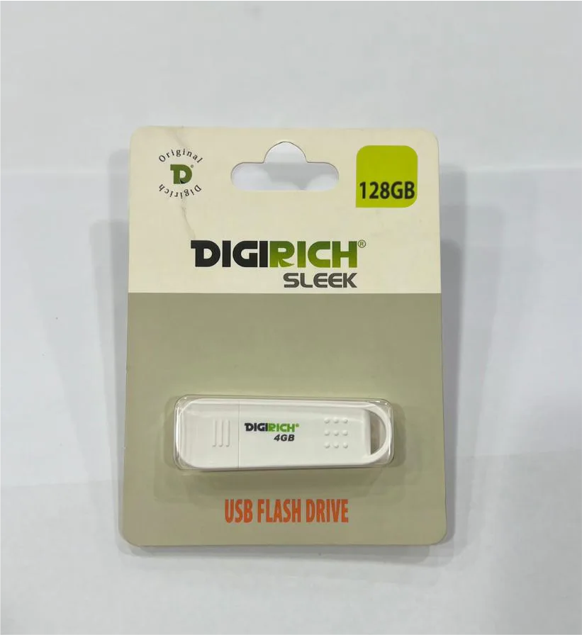 Digirich Sleek Flash Drive 128GB White