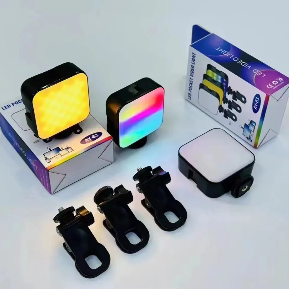 AY-83 RGB LED Pocket Video Light