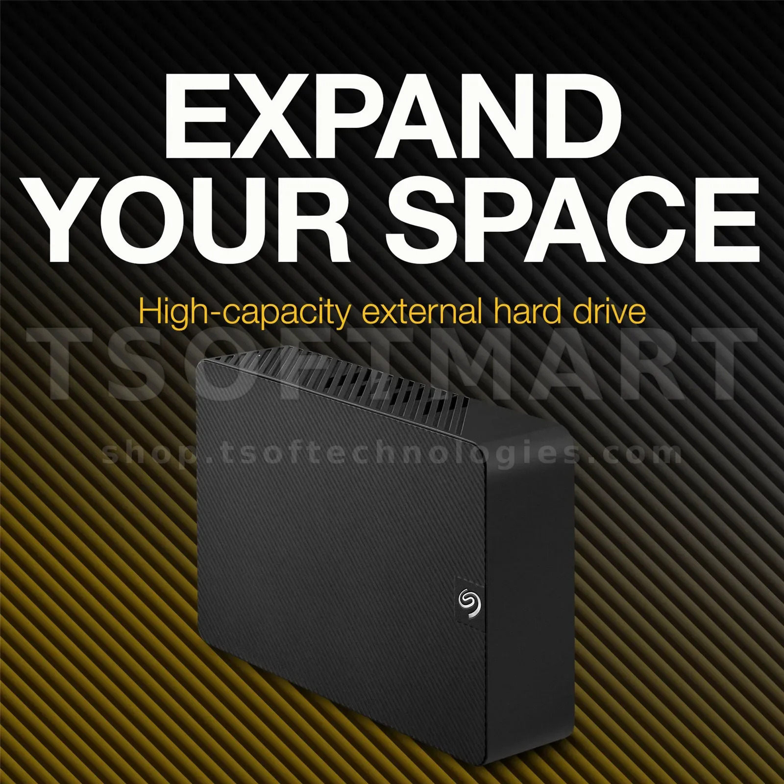 Seagate Expansion Desktop Hub 10TB External HDD