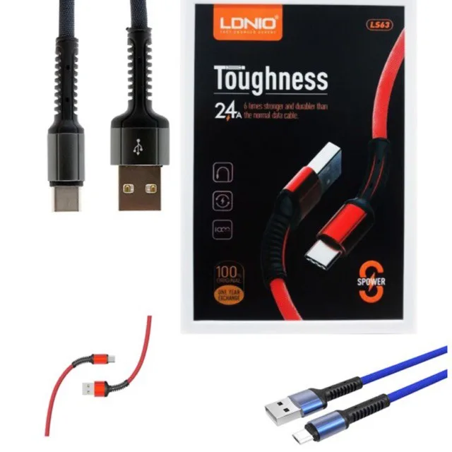 Ldnio LS63 1 Meter Fast Charging iPhone USB Cable