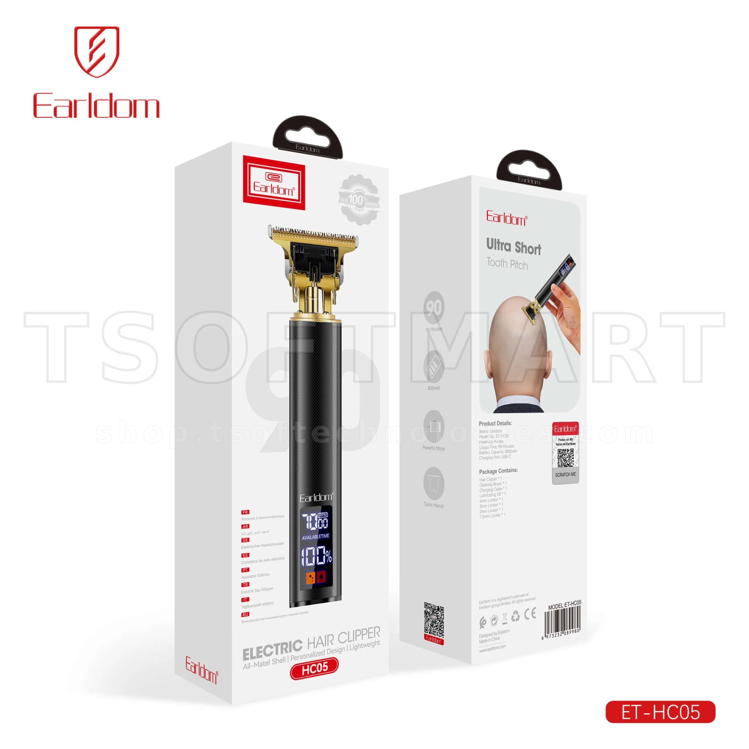 Earldom Hc05 Electric Hair Clipper