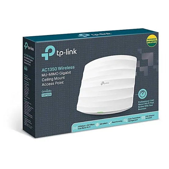 TP-Link EAP223 AC1350 Wireless Ceiling Mount Access Point