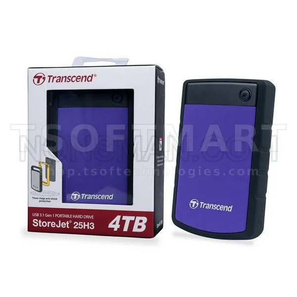 Transcend Store Jet 4Tb Hard Drive