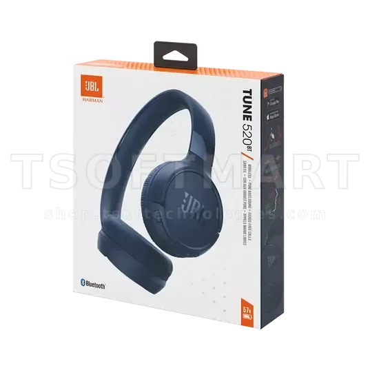 JBL Tune 520 Bluetooth Headset Blue