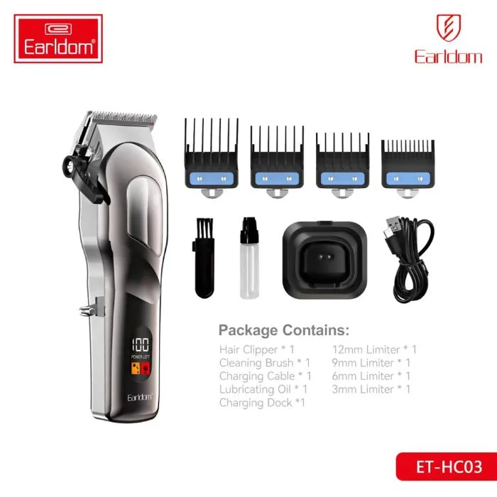 Earldom HC03 Professional Hair Clipper