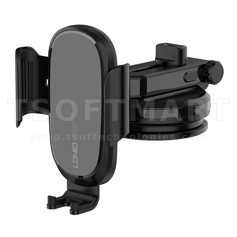 Ldnio MW21-1 Car Dashboard Phone Holder + Wireless Charger
