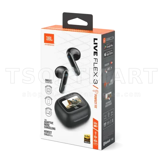 Jbl Live Flex 3 Earbuds – Black