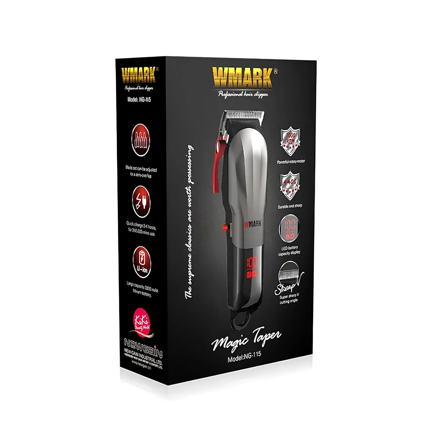 Wmark NG-115 Magic Taper Hair Clipper