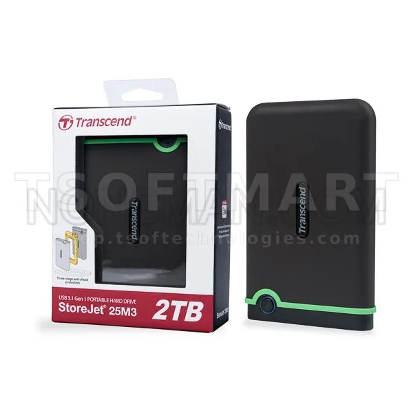 Transcend Store Jet 2Tb Hard Drive