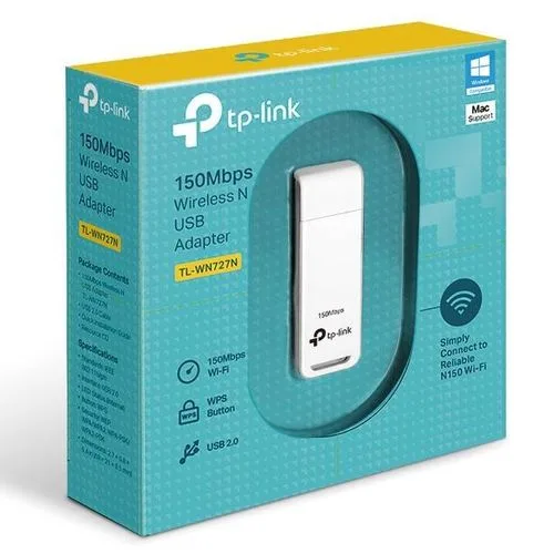 Tp-Link TL-WN727N 150Mbps USB Wireless Adapter