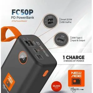 New Age FC50P 50000MAH Power ?Bank